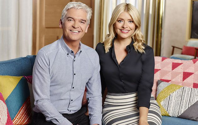 Holly Willoughby su Phillipu Schofieldu ant sofos „The This Morning“.