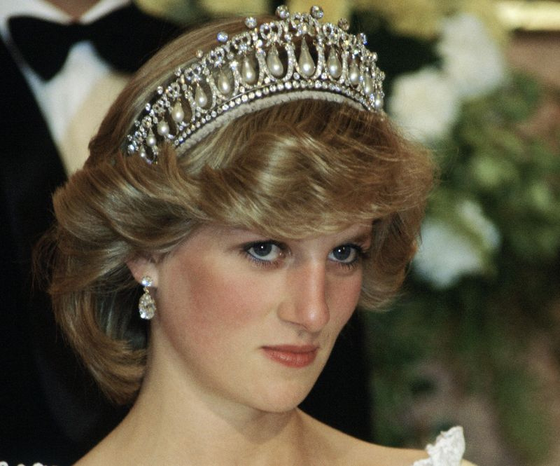 TV šovakar Princese Diāna banketā 1983. gadā Diānā