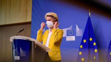 Predsednica Evropske komisije Ursula von der Leyen