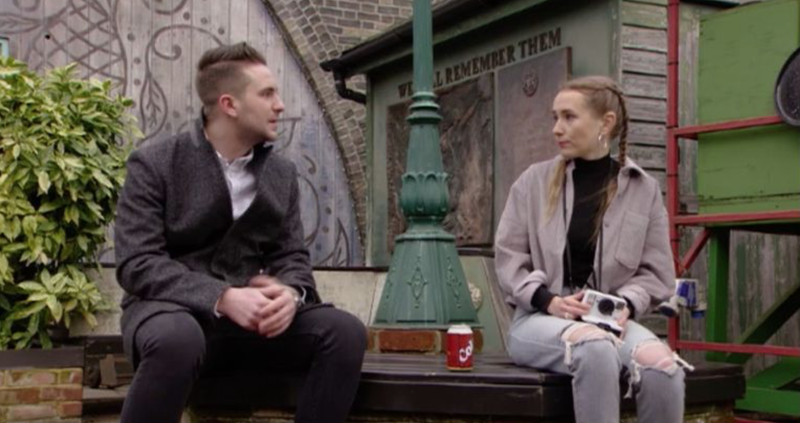 EastEnders Frankie ja Callum BBC
