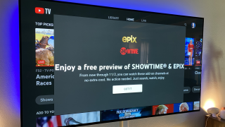 YouTube TV līdz 2. novembrim piedāvā bezmaksas Showtime un EPIX priekšskatījumus