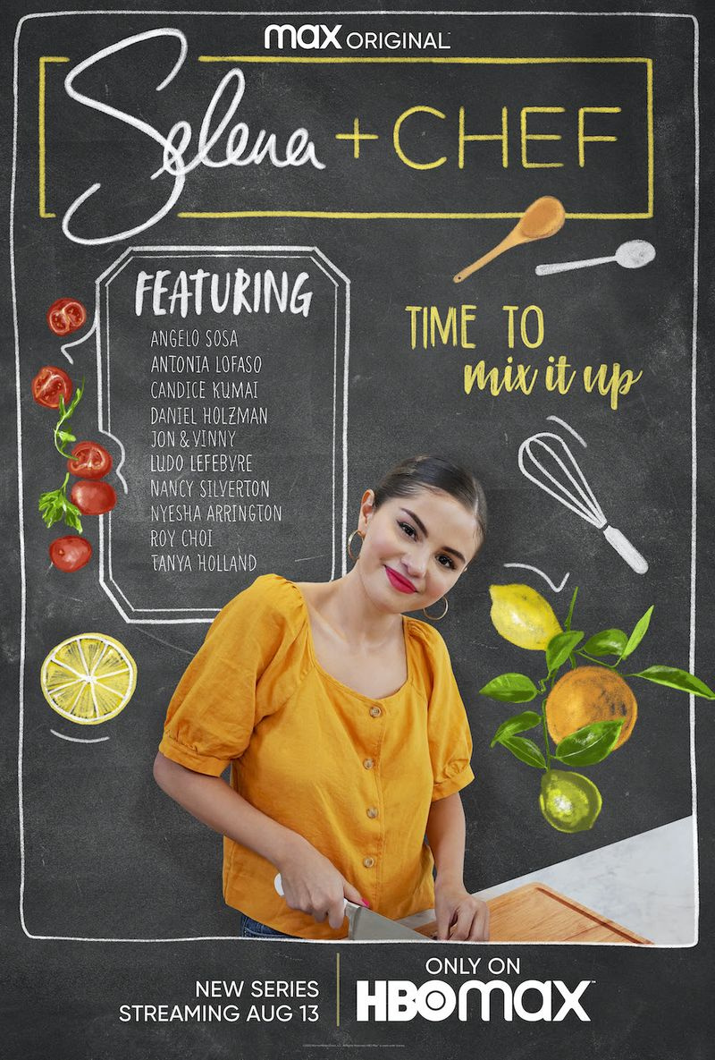 Selena Gómez cocinando