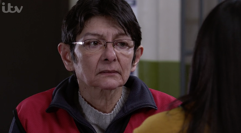 Yasmeen oikeudessa Paula Coronation Street ITV