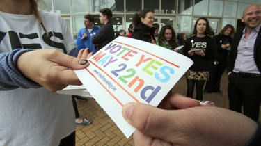 Referendum privind căsătoriile homosexuale: Irlanda merge la vot într-un vot istoric