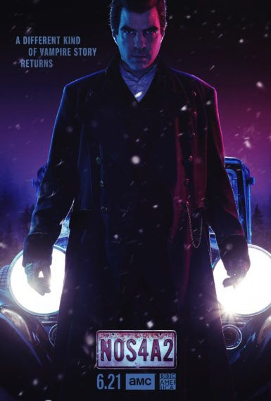 Zachary Quinto NOS4A2 Temporada 2 Key Art Charlie Manx