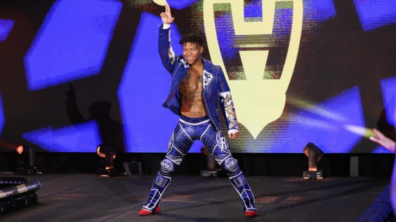 Lio Rush на WWE задава гледки за възвръщането на шампионата в круизно тегло в NXT