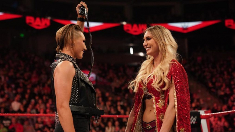Rhea Ripley Charlotte Flair 