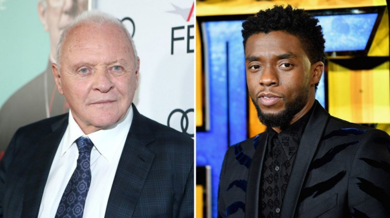 Anthony Hopkins hyller Chadwick Boseman i forsinket Oscar -aksept -tale (VIDEO)