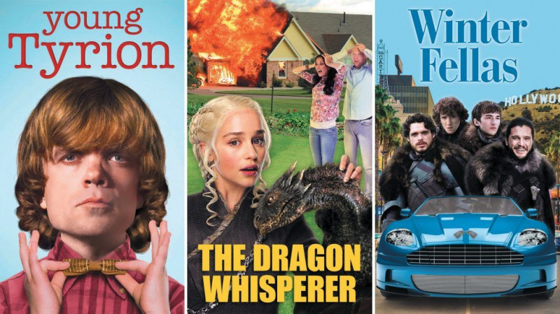 MAD Magazine klistrer seg til 'Game of Thrones' med 'Spin-Offs' (BILDER)