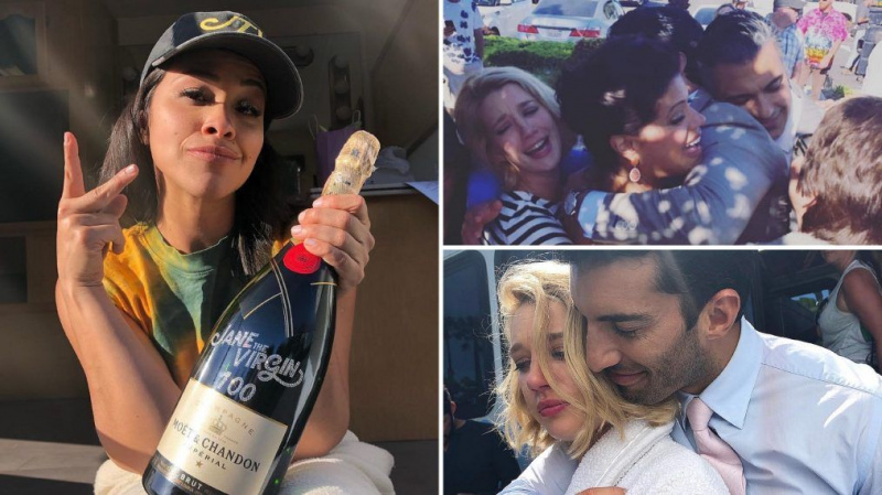 'Jane the Virgin' Wraps Production - Вижте емоционалната реакция на ролите (СНИМКИ)