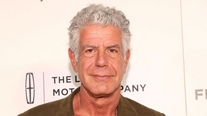 NEW YORK, NY - APRIL 22: Anthony Bourdain attends