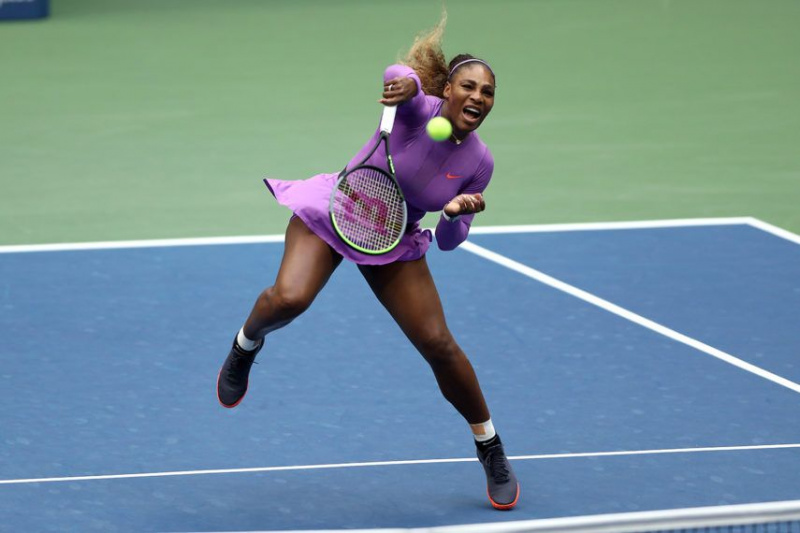 serena Williams mus atveria