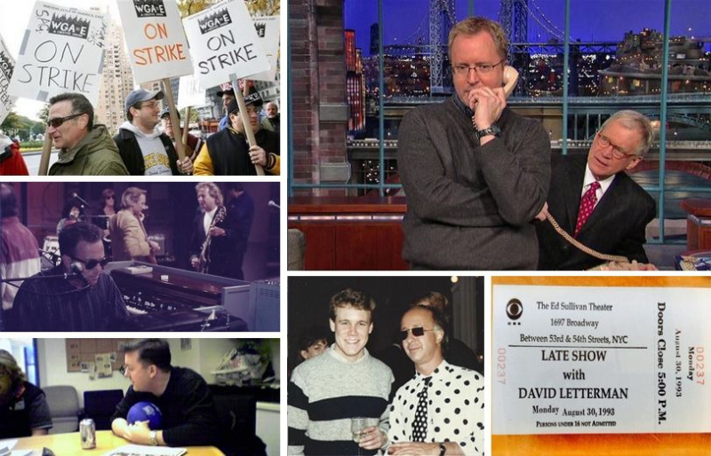 Les photos des coulisses de Letterman Staffers sont un hommage à la fin d'une époque