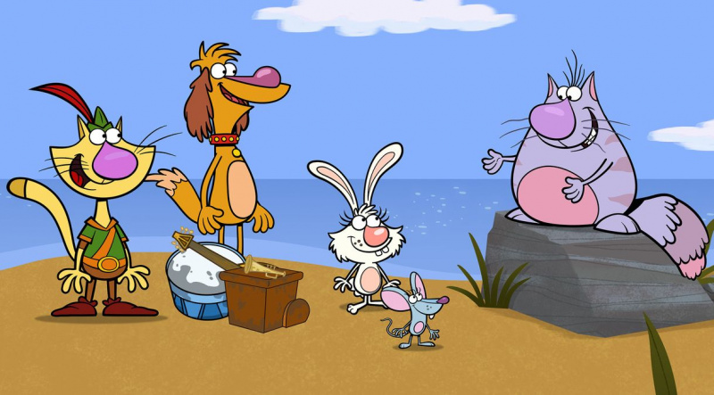 SNL Alums canalise ses animaux sur PBS Nature Cat