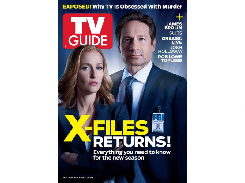 14 gånger X-Files visades i TV Guide Magazine (BILDER)