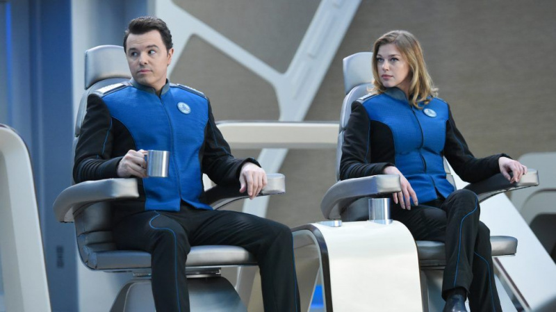 THE ORVILLE - Seth MacFarlane and Adrianne Palicki