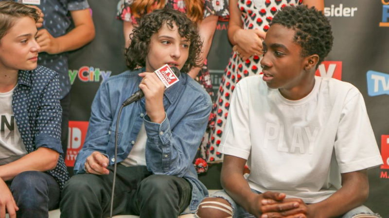 Comic Con 2017 - Stranger Things - Noah Schnapp, Finn Wolfhard, Calen McLaughlin