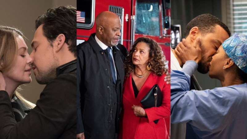 En definitiv ranking av nuvarande 'Grey's Anatomy' -förhållanden (BILDER)