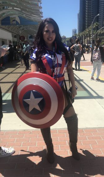 Female Captain America