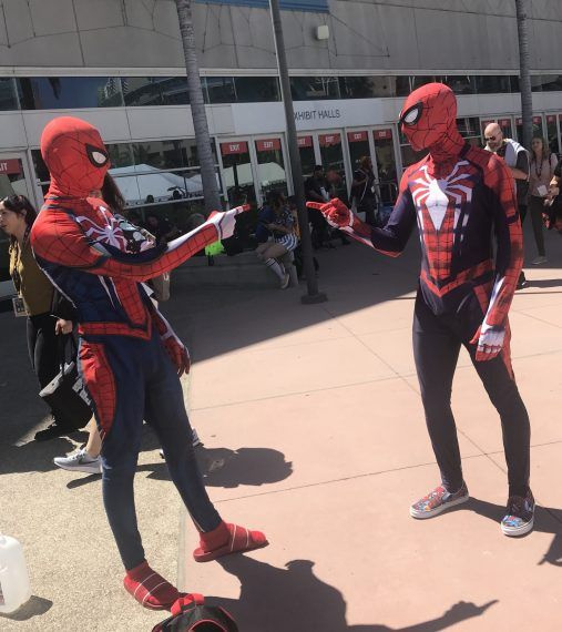 Peter Parker and Miles Morales