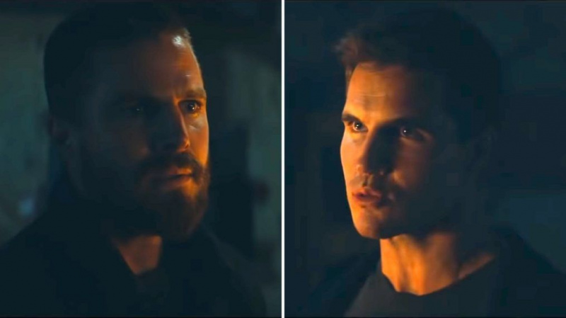 Arrowverse Stars, Stephen Amell, Robbie Amell