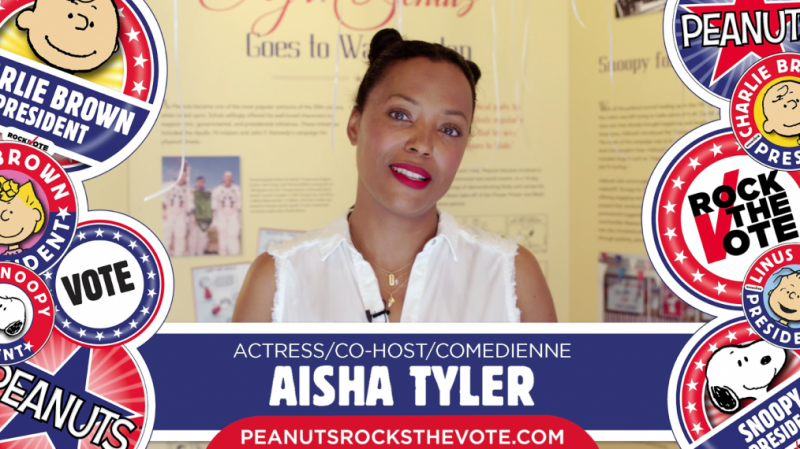 Die Erdnüsse rocken die Abstimmung mit Hilfe von Aisha Tyler (VIDEO)