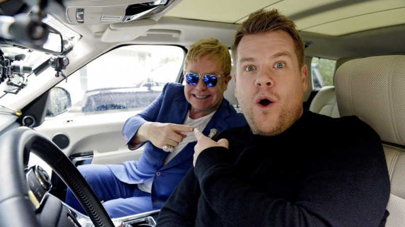 Elton John James Corden Carpool Karaoke