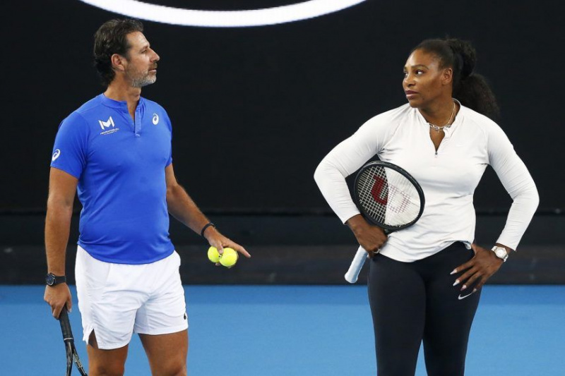 Serena Williams Patrick Mouratoglou