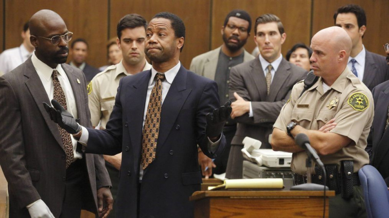THE PEOPLE v. O.J. SIMPSON: AMERICAN CRIME STORY ; GoldenGlobesRoush, GG2017.NOMS