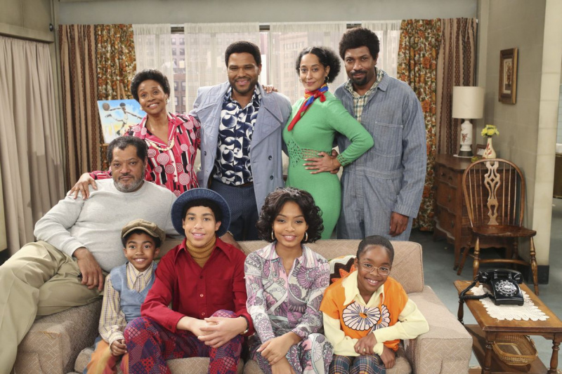 Black-ish, LAURENCE FISHBURNE, MILES BROWN, JENIFER LEWIS, MARCUS SCRIBNER, ANTHONY ANDERSON, YARA SHAHIDI, TRACEE ELLIS ROSS, DEON COLE, MARSAI MARTIN