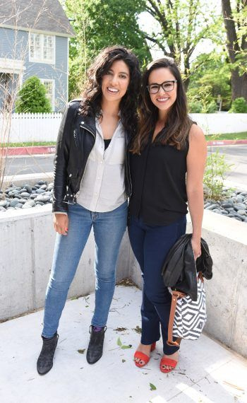 Stephanie Beatriz and Melissa Fumero