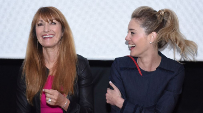 Jane Seymour and Christina Moore
