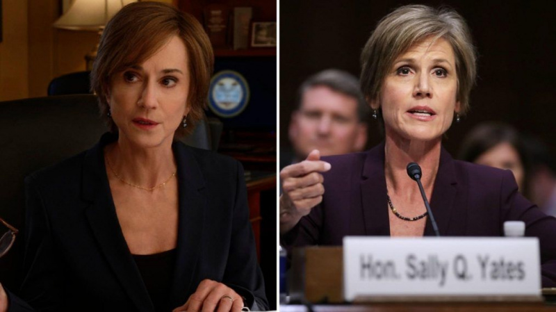 la regla comey holly hunter sally yates