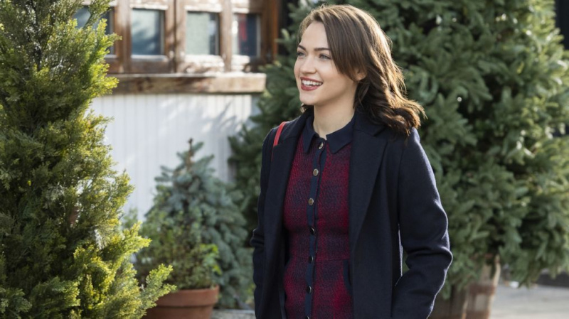 'God Friended Me': Violett Beane em Cara & Miles e o final da primeira temporada Cliffhanger