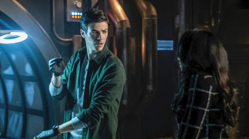 Grant Gustin Candice Patton The Flash Season 6 Episode 16 Barry Mirror Iris