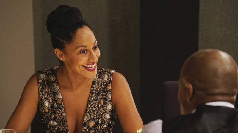 Tracee Ellis Ross Blackish Hair Bun