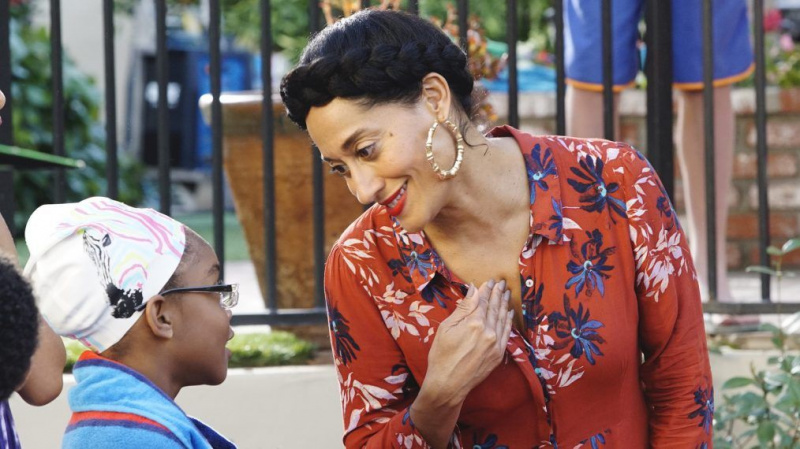 Tracee Ellis Ross Blackish Hair Braid