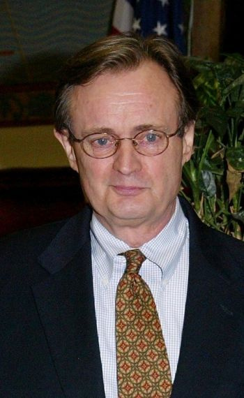 Actor David McCallum Attends Juror Appreciation Day