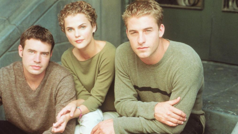 Scott Foley Keri Russel And Scott Speedman From The Show Felicity Photo Credit:Touchstone P