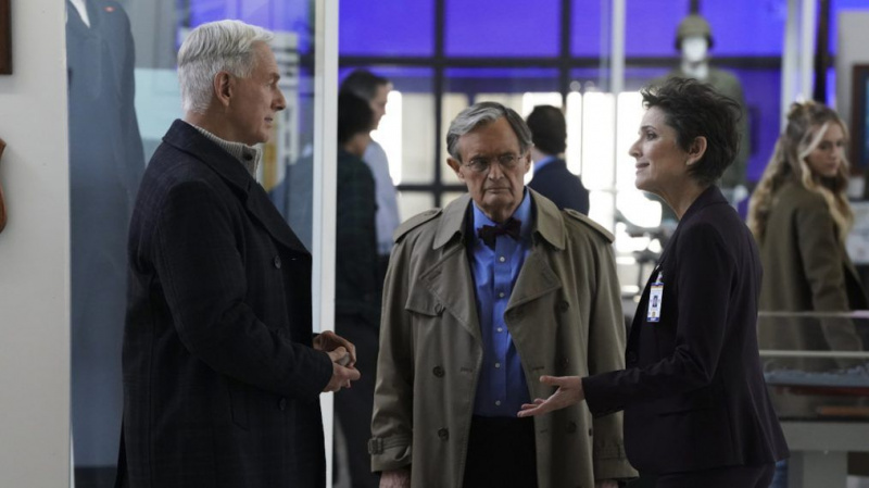 NCIS Season 17 Episode 16 Mark Harmon David McCallum Nike Doukas