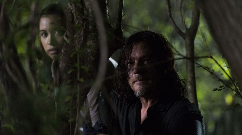 Christian Serratos as Rosita Espinosa, Norman Reedus as Daryl Dixon