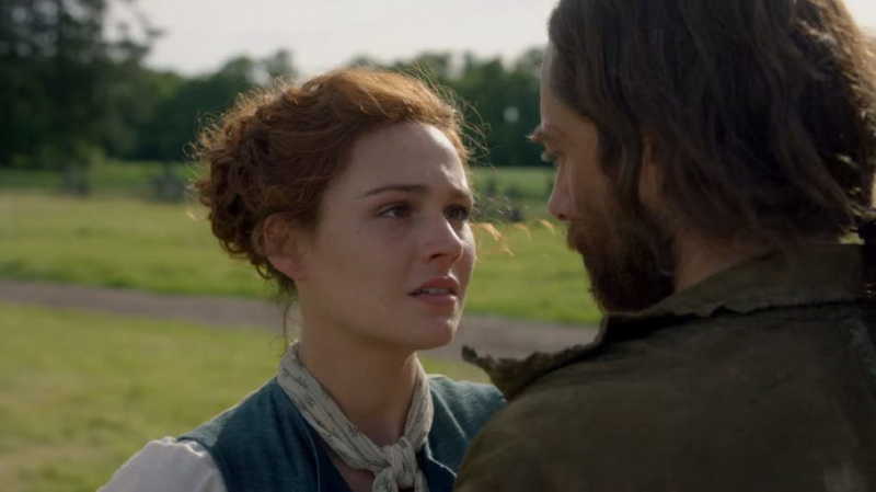 „Outlander“ 4 sezonas Sophie Skelton Richardas Rankinas