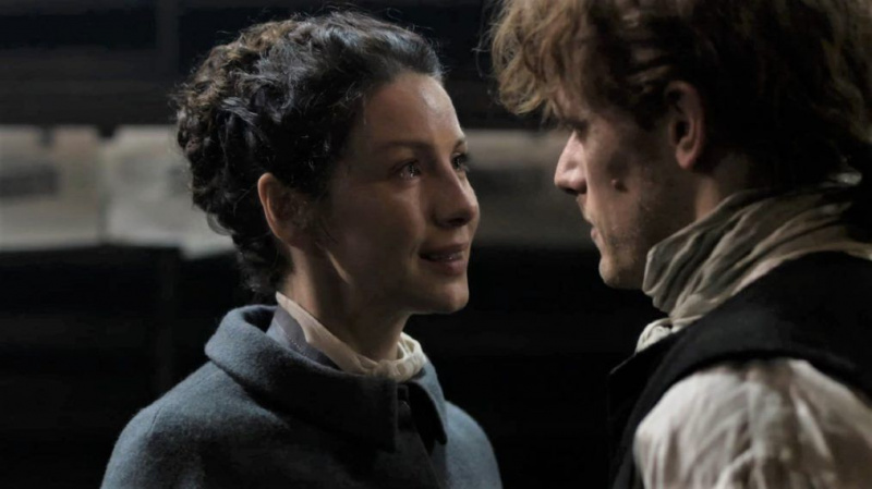 „Outlander“ 3 sezonas Caitriona Balfe Sam Heughan Jamie Claire