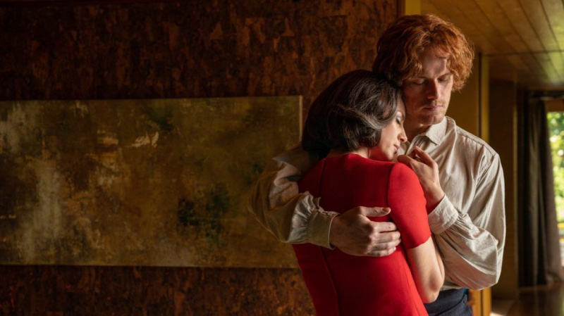 Speciali „Outlander“ serija su Samu Heughanu ir Caitriona Balfe, kurią bus galima transliuoti „Facebook“