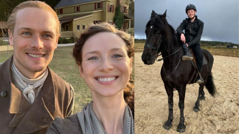 „Outlander“: Sehen Sie die Stars hinter den Kulissen der 6. Staffel (FOTOS)