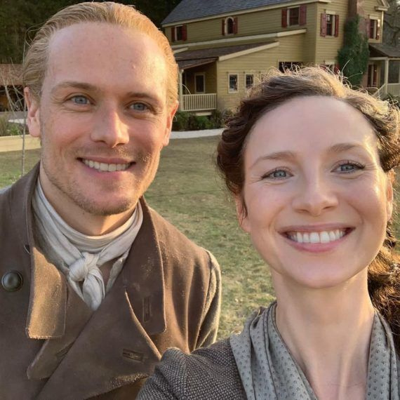 Sam Heughan Caitriona Balfe Outlander Staffel 6