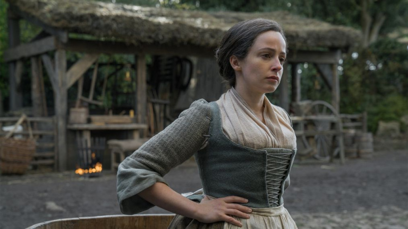 Varför var inte Jenny i avsnittet 'Outlander' 'Down the Rabbit Hole'?