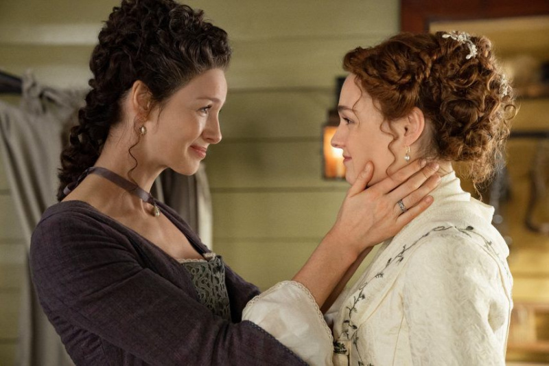 Outlander Season 5 Caitriona Balfe Sophie Skelton