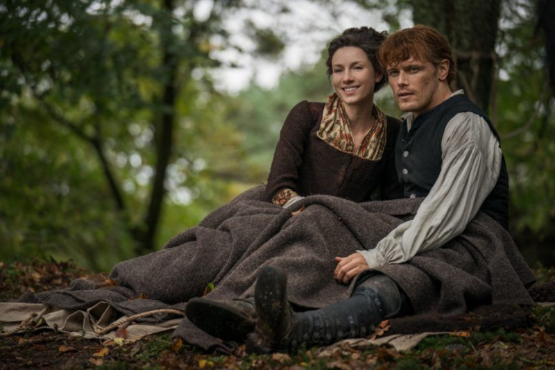 Outlander sesong 4 Jamie Claire Caitriona Balfe Sam Heughan