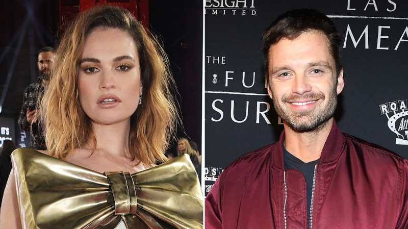 Første titt på Lily James og Sebastian Stan som Pamela Anderson og Tommy Lee (BILDER)
